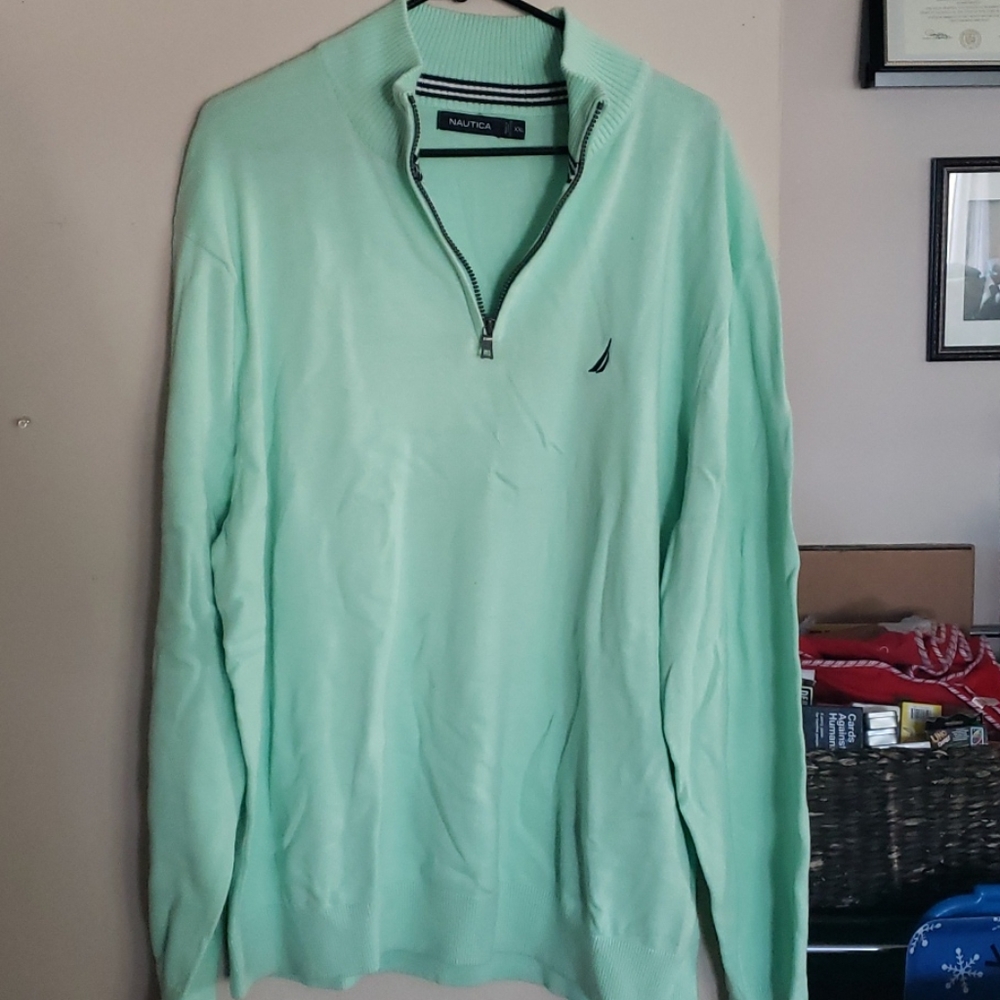 Dress up and down 1/4 Zip Up Nautica Sweater
